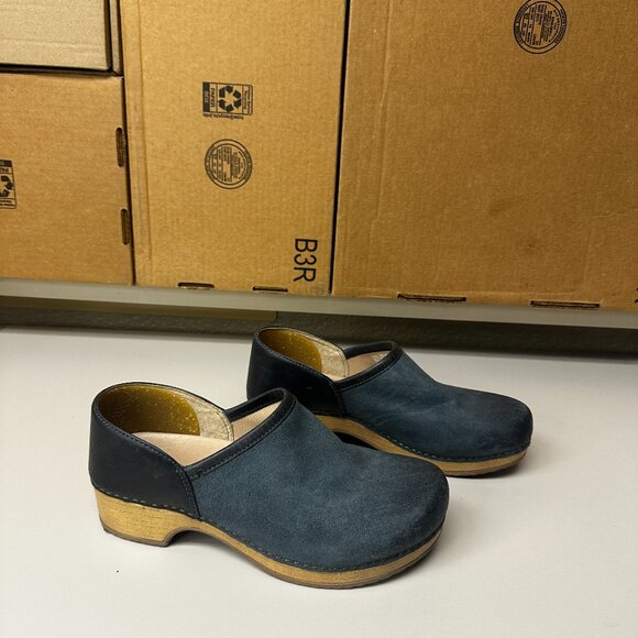 Dansko Professional Clog - navy/cream - size 38 - Picture 1 of 8